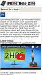 Mobile Screenshot of iphonehelpzone.com